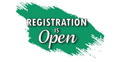 Registration is open to .